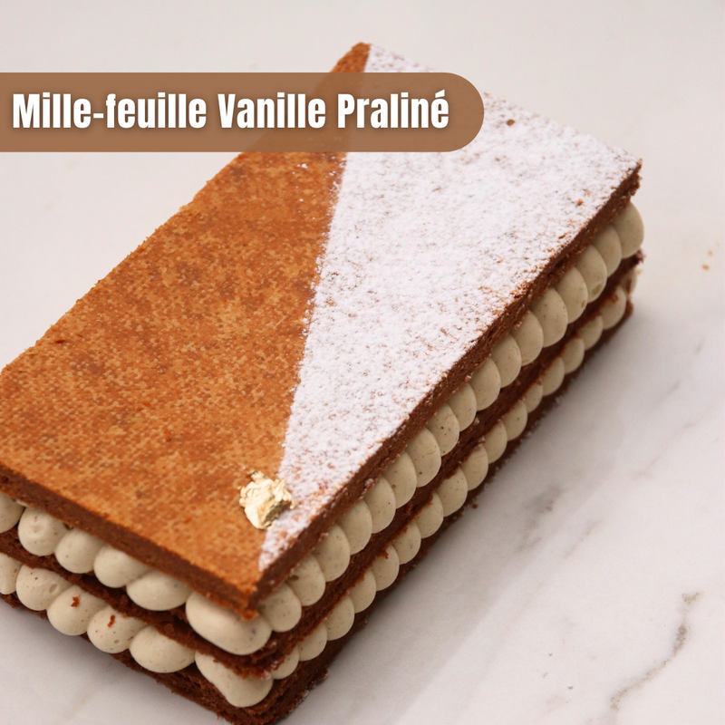 Mille-feuille Vanille Praliné